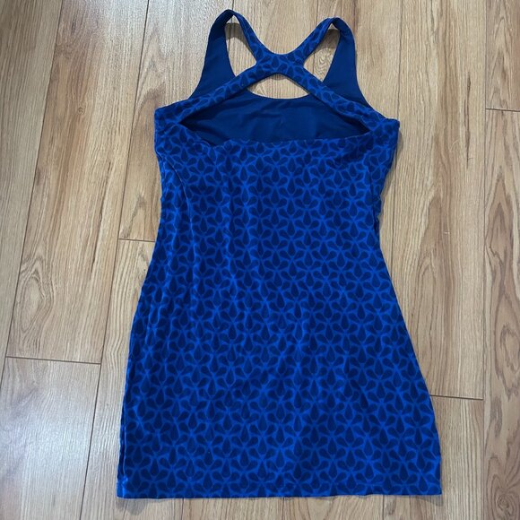 Rab Trance Body Con Dress with Halter Keyhole Neck Built in Bra Size 14 - Picture 2 of 5